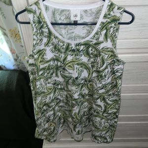 Cabi sleeveless tunic, green, Sz M